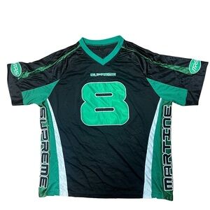 Black and Green Sports Jersey
